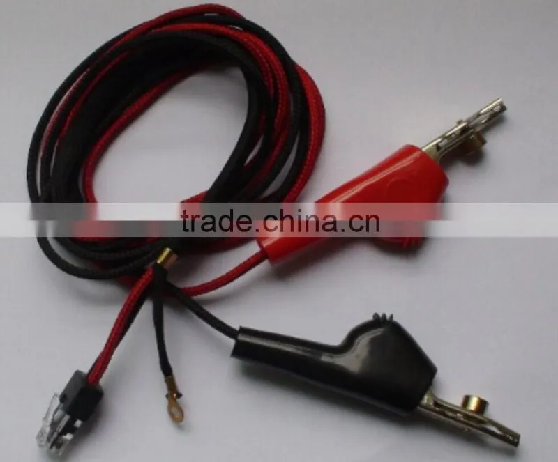 Bed of Nails clip to Rj45/4.0 banana connector /tamiya/power plug with Nylon wire cable