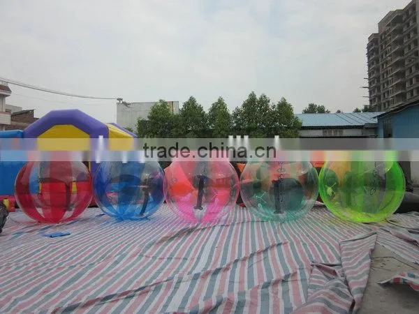 Sunjoy new product embroidery design 3 Meters double entrance inflatable zorb ball