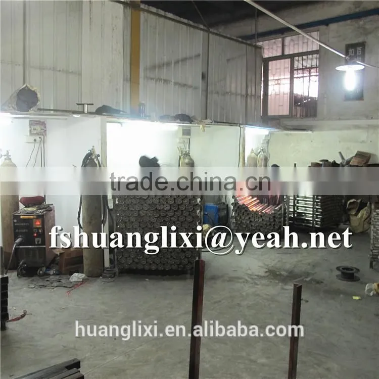 Factory direct special, wrought iron metal table legs, double-column steel table frame