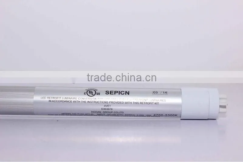 Hot Sale UL DLC ETL best sell shenzhen tube8 led light tube SMD2835 ballast compatible