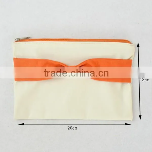 Newest unique design recycled eco canvas zipper shopping bag