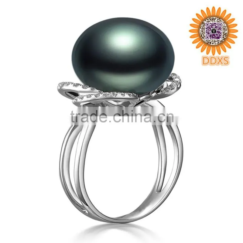 custom wholesale fashion south sea shell pearl o ring