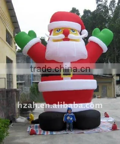 Cheap Christmas Inflatable Santa for Advertisement