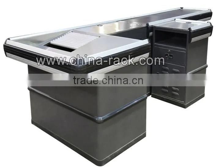 High Quality Supermarket Cashier Table Design For Sale