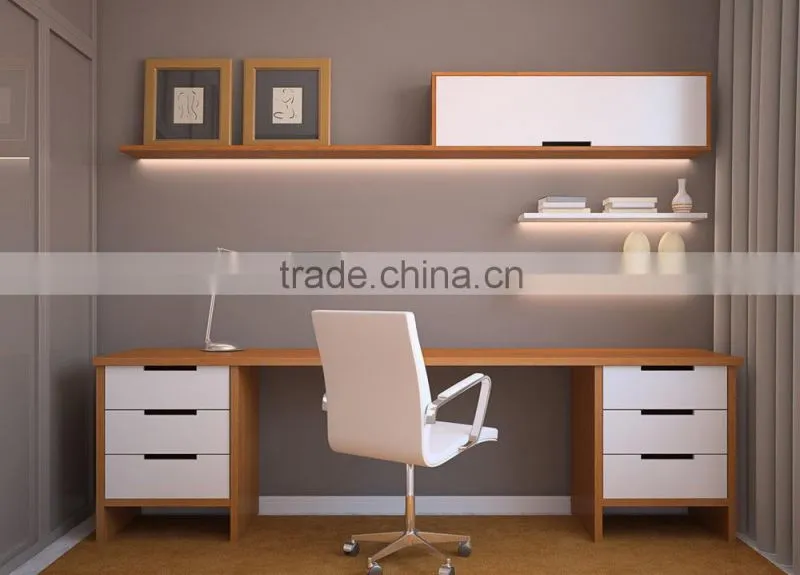 Simple and cheap melamine office furniture computer desk table HX-NT3250