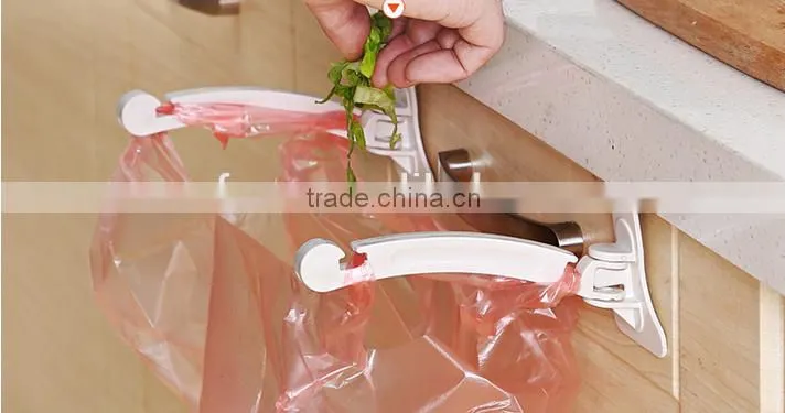 Trash Bag Hanging Rack / kitchen Rubbish Bag Holder / Garbage Bag Hanger