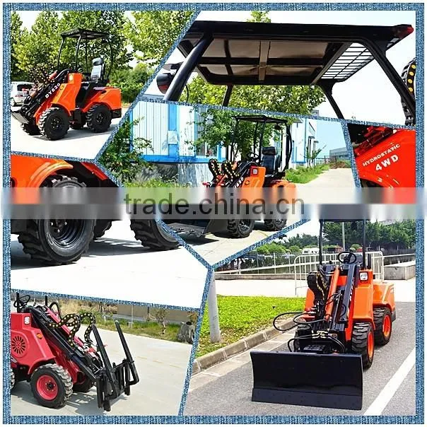 DY620 mini wheel loader hot sale in Europe market with best price
