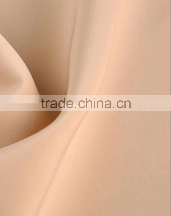 2015 Fashion design Elegant soft womens dress polyester silk spandex fabric wholesale