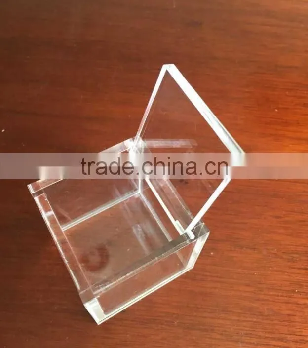 with lid clear acrylic cube box