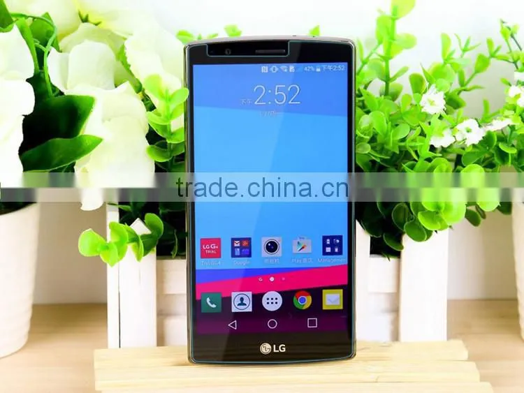 New Arrival For Mobile phone accessories LG G4 screen protector / 0.3mm 9H tempered glass screen protector