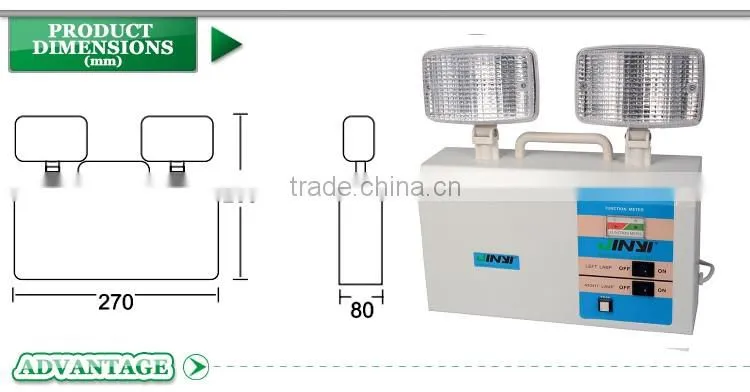led charging fire evacuation emergency lighting
