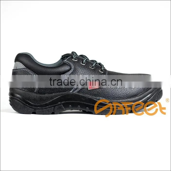 Durable safety men's low cut work shoes, industrial safety shoe upper, isi marked steel toe cap for safety shoes (SA-1101)