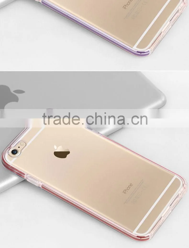 AIR CUSHION Newest TPU PC 2 in 1 soft bumper case cover for iphone 6s