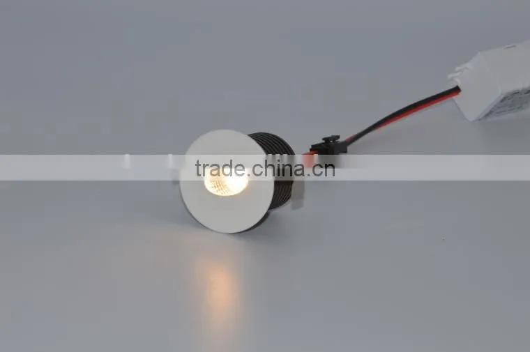 small size Epistar COB Round 3W LED downlight TEC002S3WR3
