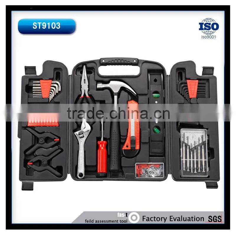 combined hand tools with 132pcs kits