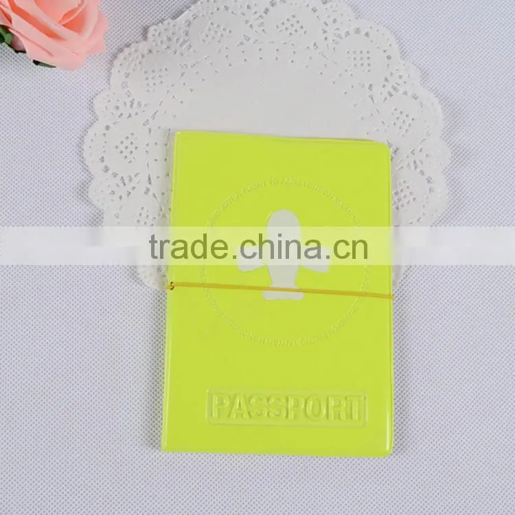 Hot sale travel pvc passport holder