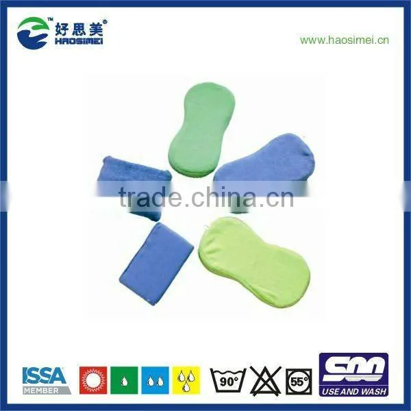 easy cleaning kitchen microfiber sponge