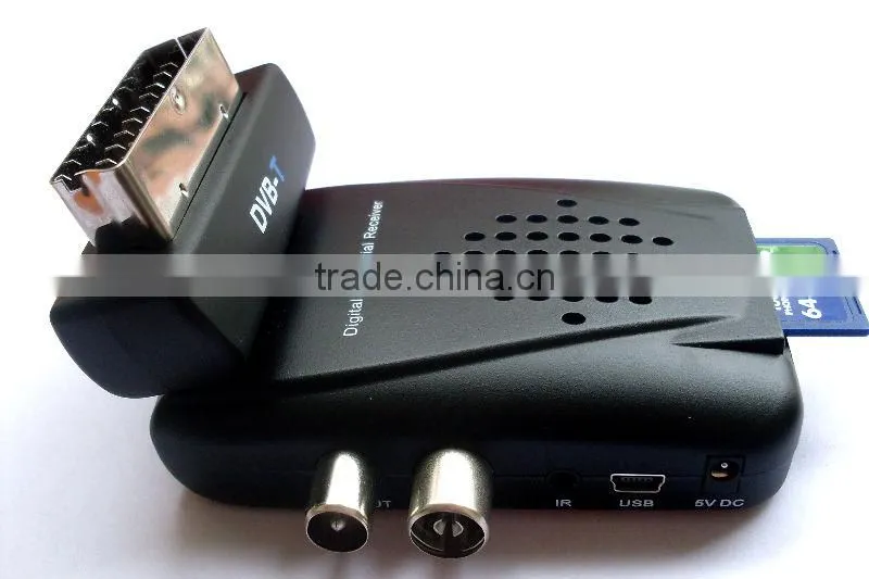 Mini scart DVB-T digital receiver