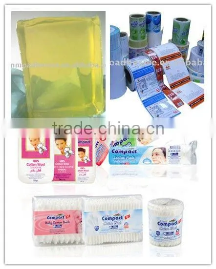 Pet/pvc soap box label using hotmelt adhesive