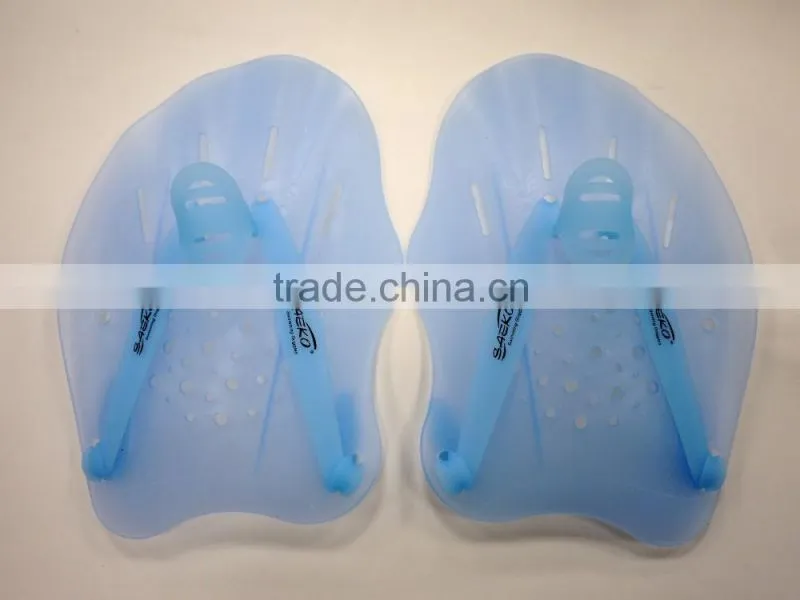 Swimming Accessories - Hot Sale Training PP Material Silicone Band Swimming Hand Paddle