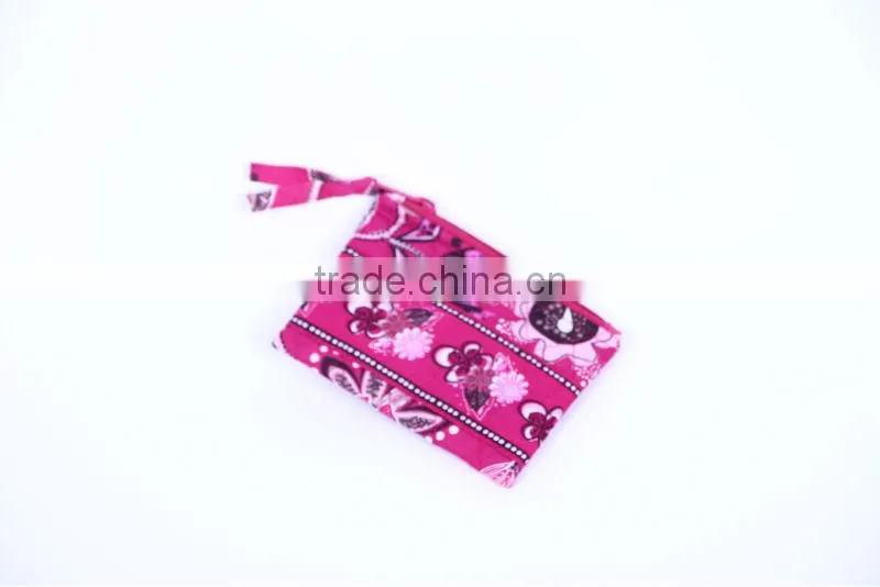 Z382 M3 Quilted cotton 100% coin purse, small purse
