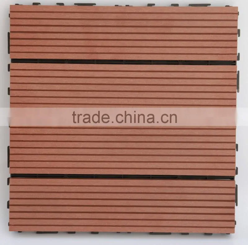 Eco and easy to install- cheap wpc wood plastic composite environmental tiles from China!