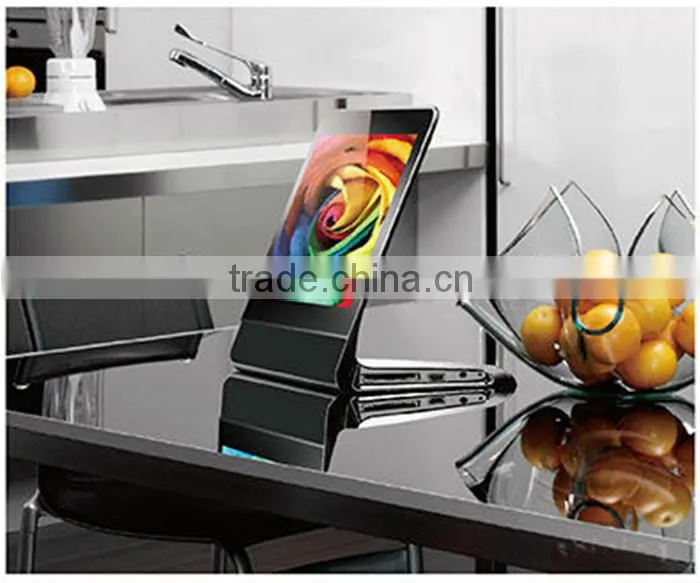 7inch wifi digital picture frame with desk clock