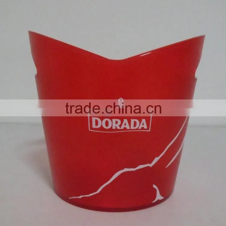 Plastic Custom Wholesale Beer Ice Bucket