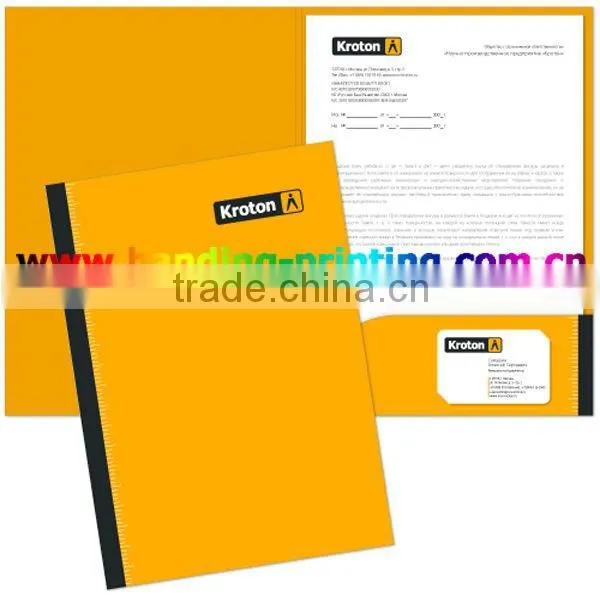 elegant presentation file folder for holding cards and documents