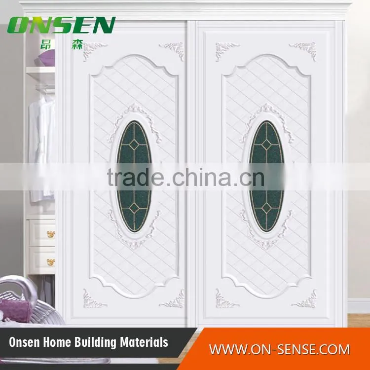 New china products for sale pvc wall to wall sliding wardrobe doors buy from alibaba