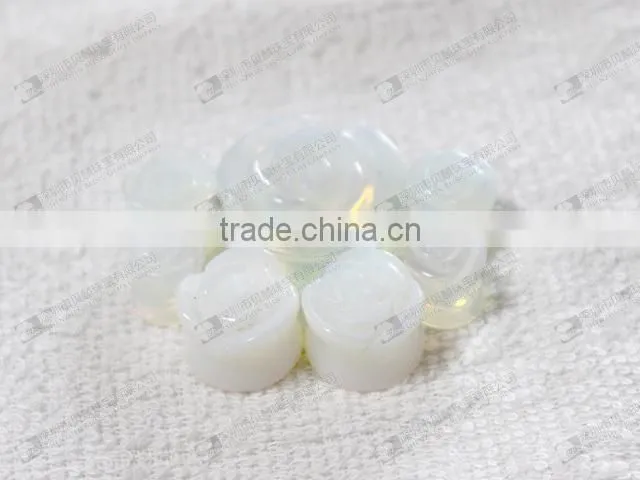 Natural semi precious stone ear plugs