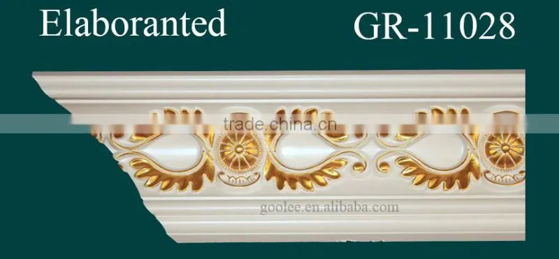 High Density Architectural PU Decorative Corner Moulding