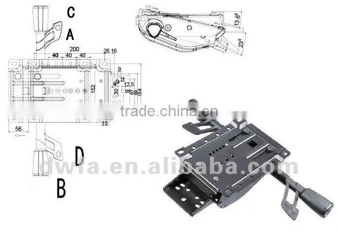 adjustable chair mechanism--GLC004S