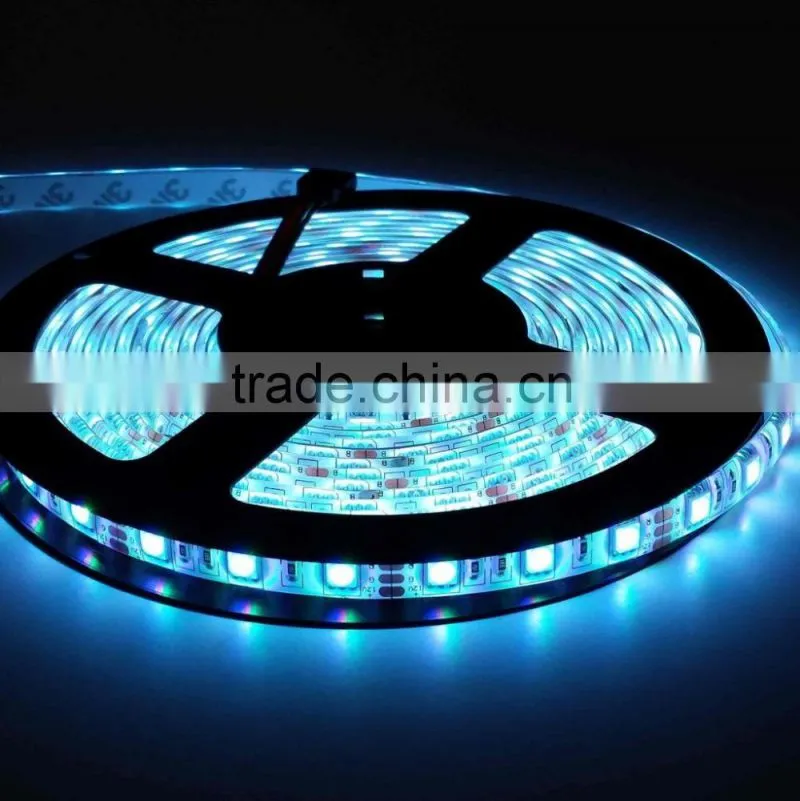 High brightness led 5050 waterproof strip with controler 24 keys