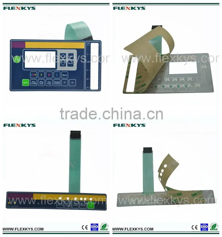 Custom inkjet cartridge filling machine polydome button switch
