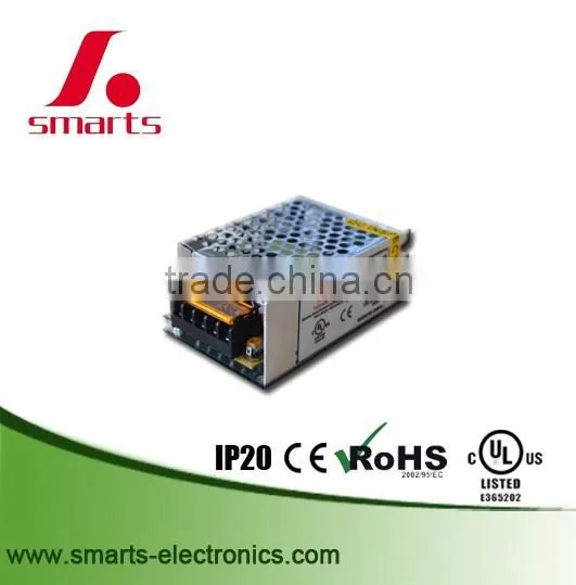 ETL listed 110v 12v transformer triac dimmable 12vdc 36w led driver