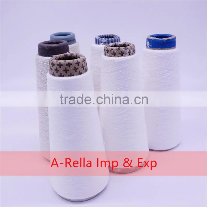 100% polyester spun yarn virgin high quality polyester yarn manufacturer from China