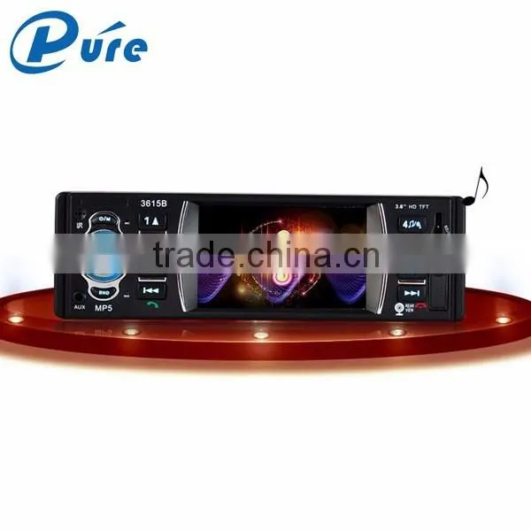 Universal 1 din 12V car mp5 player with bluetooth and reversing function