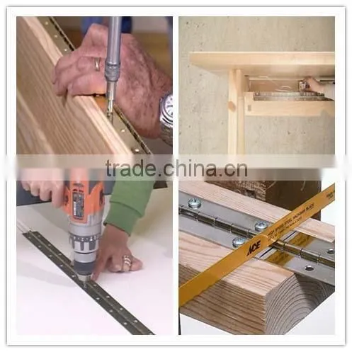 iron continuous piano hinges