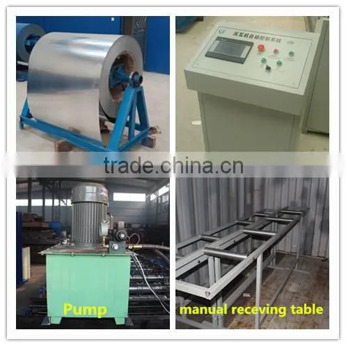 Metal roofing sheet double layer roll forming machine