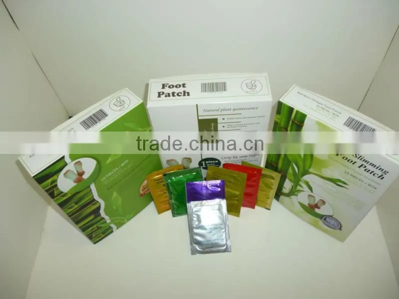 Best bamboo vinegar detox foot pads foot patch