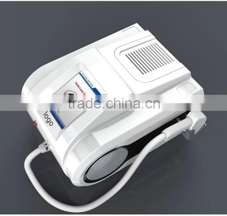 Big spot size portable diode laser 810 hair removal machine/ laser hair removal machine