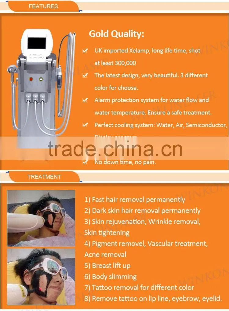 2017 Newest invention OEM ODM approved laser hair removal varicose veins laser treatment machine