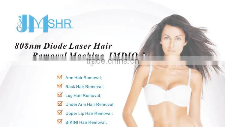 Super Cooling! 808 Diode Laser Cold Permanent Hair Removal / Diode Laser Hair Removal Machine