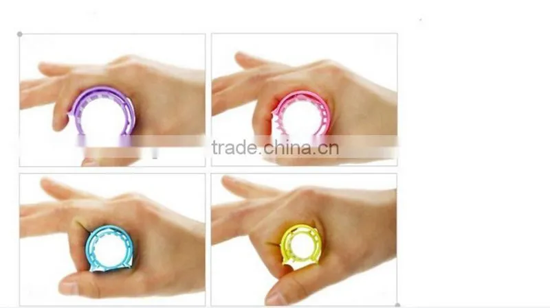 Easy use simple plastic hair rollers