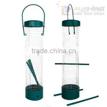 Wholesale Details about HANGING BIRD FEEDER outdoor plastic round house patio deck seed container food