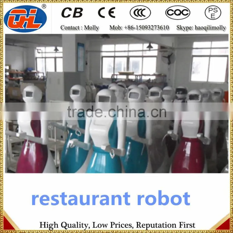 Dishes Delivering Smart Waiter Robot for Restaurant