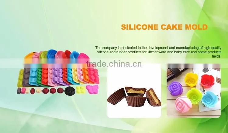 factory price wholesale silicon cheese cake moulds