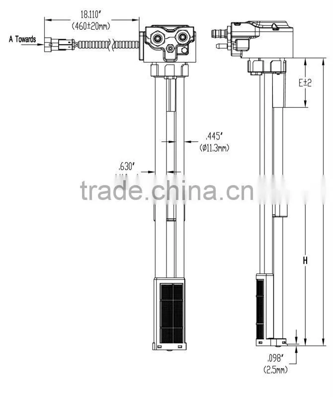 MR-MTX-610 tank water level gauge