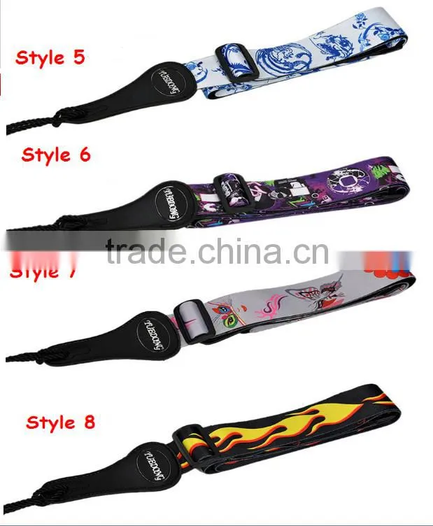 SGS 50*2mm heat transfer ukulel belt / guitar strap